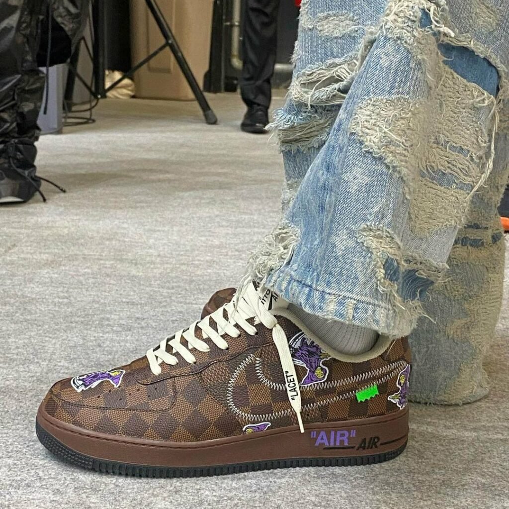 The Louis Vuitton and Nike “Air Force 1” by Virgil Abloh' Auction