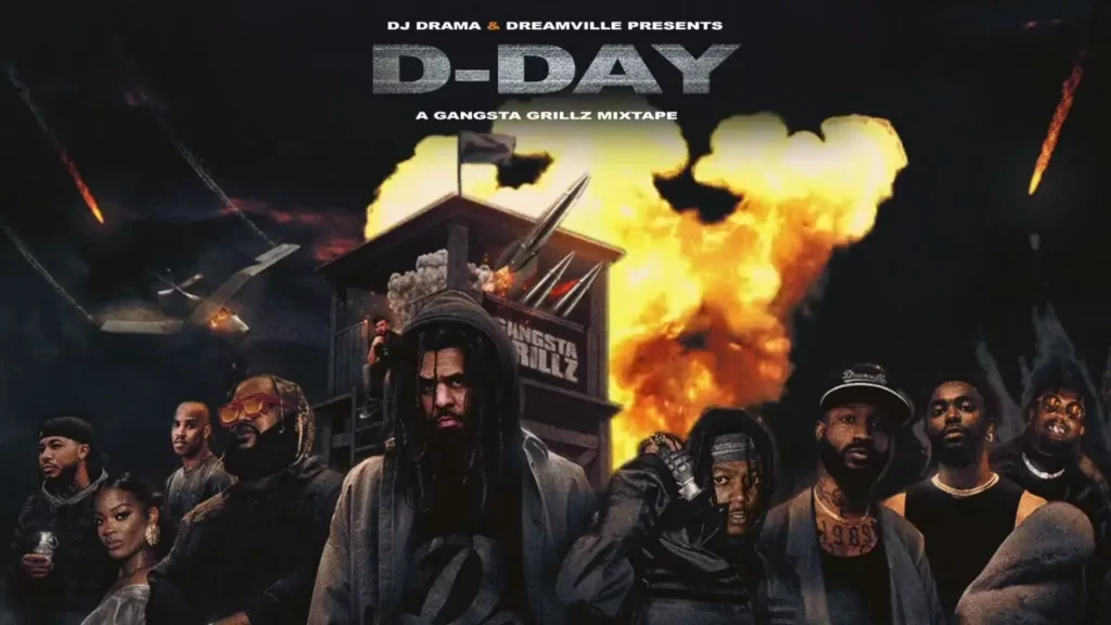 Dreamville-JCole-DJ Drama-D-Day- A Gangsta Grillz Mixtape- HipHopUntapped