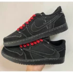 Travis Scott x Air Jordan 1 Low OG SP Black Phantom -HipHopUntapped