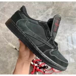 Travis Scott x Air Jordan 1 Low OG SP Black Phantom -HipHopUntapped