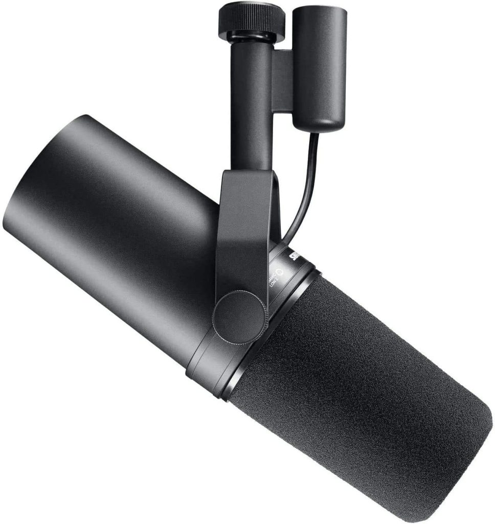 Shure SM7B Vocal Dynamic Microphone for Broadcast, Podcast & Recording, XLR Studio Mic for Music & Speech-HipHopUntapped