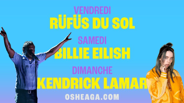 Kendrick Lamar, Billie Eillish, & RÜFÜS DU SOL Announced As Headliner’s Of Osheaga Festival 2023
