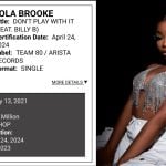 Lola Brooke’s ‘Don’t Play with It’ Achieves Platinum Certification-HipHopUntapped